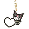 Japan Sanrio Ring Charm - Kuromi : 20th Anniversary Black Pink Party - 2