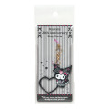 Japan Sanrio Ring Charm - Kuromi : 20th Anniversary Black Pink Party - 3