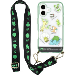 Japan Sanrio IIIIfit Loop iPhone 16 Case - Pocket Monster : Grass Type