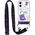 Japan Sanrio IIIIfit Loop iPhone 16 Case - Pocket Monster : Ghost Type - 1