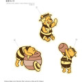 Japan Disney Mobile Sticker Set - Pooh - 2