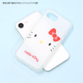 Japan Sanrio IIIIfit Plump Frame iPhone 16e Case - Hello Kitty - 2