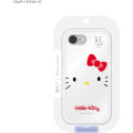 Japan Sanrio IIIIfit Plump Frame iPhone 16e Case - Hello Kitty - 7