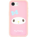 Japan Sanrio IIIIfit Plump Frame iPhone Case - My Melody : iPhone16e - 1