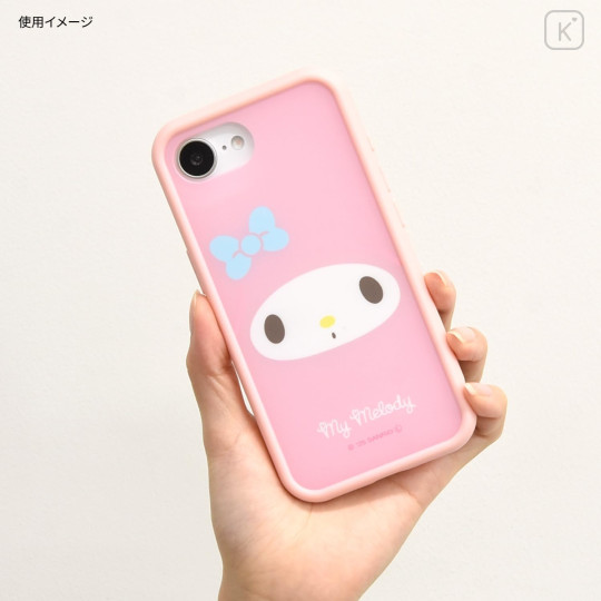 Japan Sanrio IIIIfit Plump Frame iPhone Case - My Melody : iPhone16e - 5