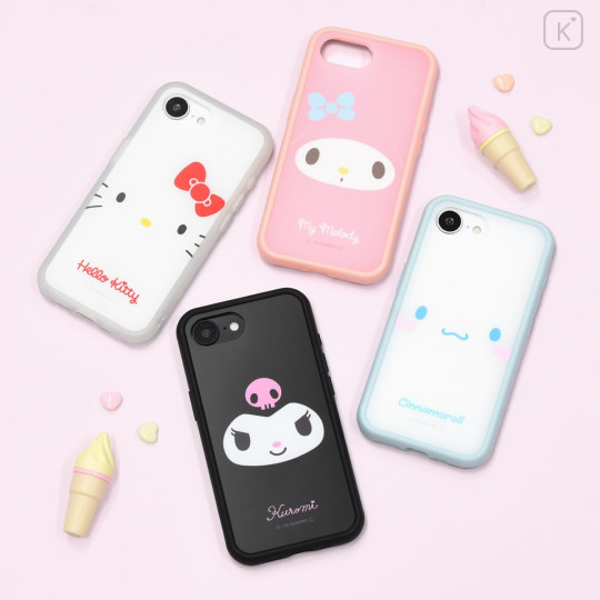 Japan Sanrio IIIIfit Plump Frame iPhone Case - My Melody : iPhone16e - 6