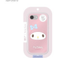 Japan Sanrio IIIIfit Plump Frame iPhone Case - My Melody : iPhone16e - 7
