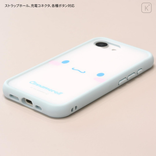 Japan Sanrio IIIIfit Plump Frame iPhone 16e Case - Cinnamoroll : iPhone16e - 3