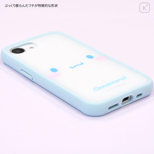 Japan Sanrio IIIIfit Plump Frame iPhone 16e Case - Cinnamoroll : iPhone16e - 4