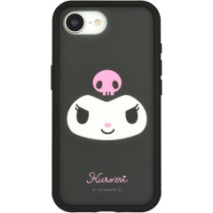 Japan Sanrio IIIIfit Plump Frame iPhone 16e Case - Kuromi