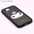 Japan Sanrio IIIIfit Plump Frame iPhone 16e Case - Kuromi - 4
