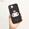 Japan Sanrio IIIIfit Plump Frame iPhone 16e Case - Kuromi - 5
