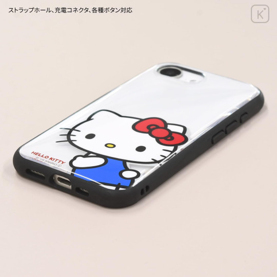 Japan Sanrio IIIIfit Clear iPhone 16e Case - Hello Kitty - 3