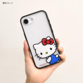 Japan Sanrio IIIIfit Clear iPhone 16e Case - Hello Kitty - 4