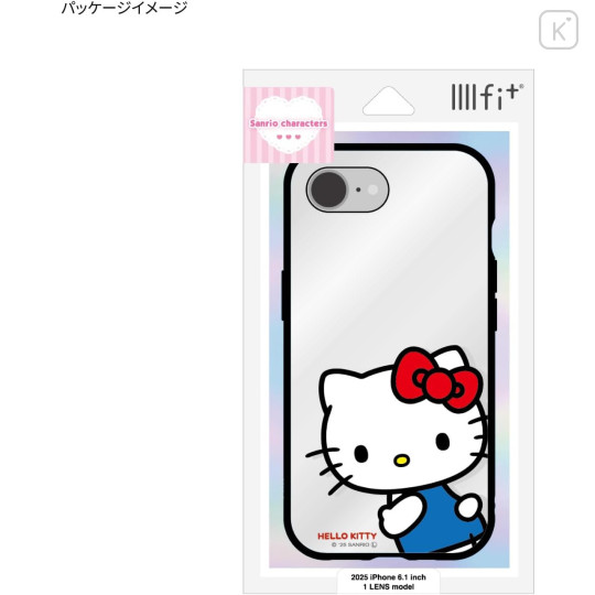 Japan Sanrio IIIIfit Clear iPhone 16e Case - Hello Kitty - 6