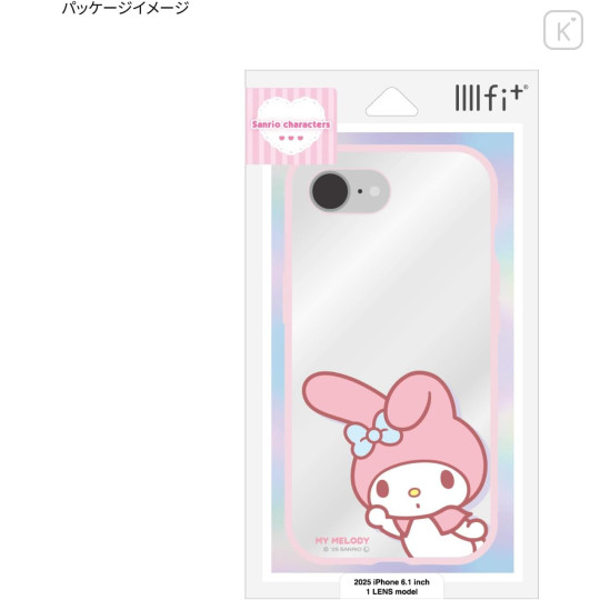 Japan Sanrio IIIIfit Clear iPhone Case - My Melody : iPhone16e - 6