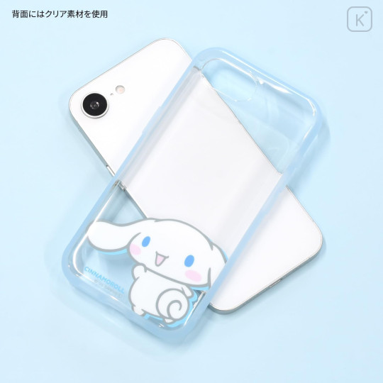 Japan Sanrio IIIIfit Clear iPhone 16e Case - Cinnamoroll - 2