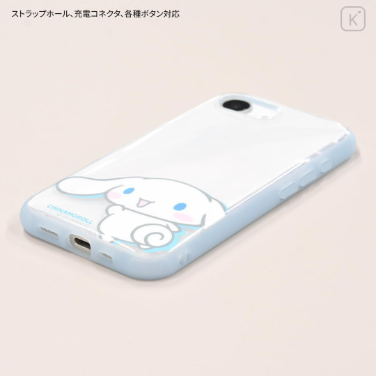 Japan Sanrio IIIIfit Clear iPhone 16e Case - Cinnamoroll - 3