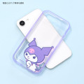 Japan Sanrio IIIIfit Clear iPhone 16e Case - Kuromi - 2