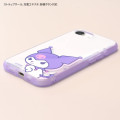 Japan Sanrio IIIIfit Clear iPhone 16e Case - Kuromi - 3