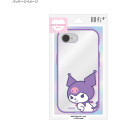Japan Sanrio IIIIfit Clear iPhone 16e Case - Kuromi - 6