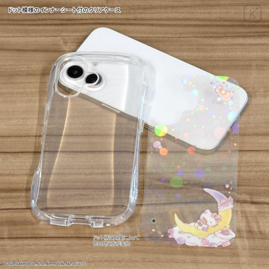 Japan Sanrio Crystal Clear iPhone Case - Hello Kitty : iPhone16 - 3