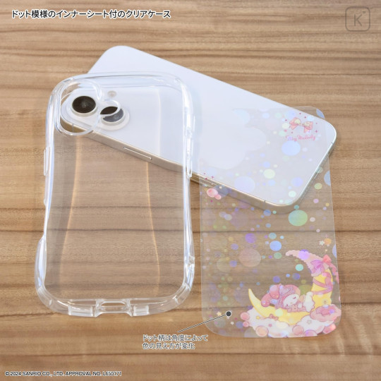 Japan Sanrio Crystal Clear iPhone 16 Case - My Melody : iPhone16 - 3