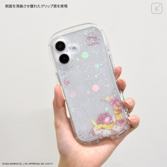Japan Sanrio Crystal Clear iPhone 16 Case - My Melody : iPhone16 - 6