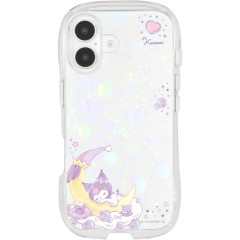 Japan Sanrio Crystal Clear iPhone 16 Case - Kuromi