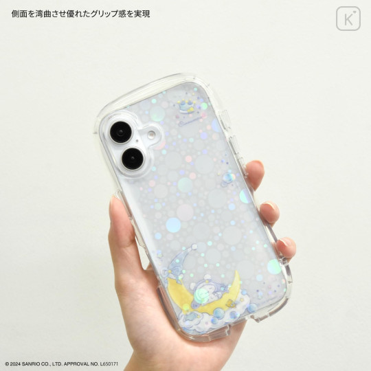 Japan Sanrio Crystal Clear iPhone 16 Case - Cinnamoroll - 6