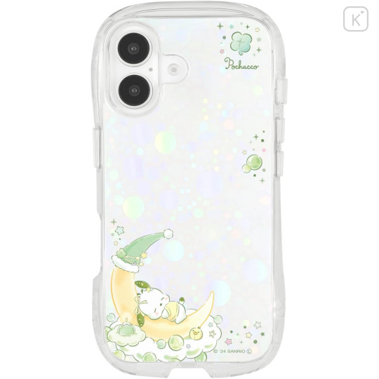 Japan Sanrio Crystal Clear iPhone Case - Pochacco : iPhone16 - 1