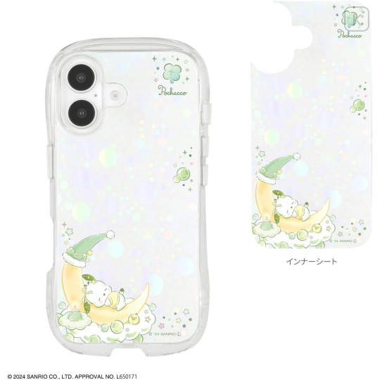 Japan Sanrio Crystal Clear iPhone Case - Pochacco : iPhone16 - 2