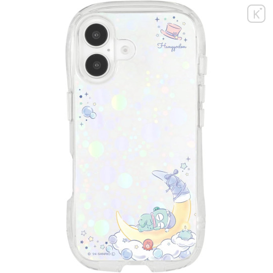 Japan Sanrio Crystal Clear iPhone 16 Case - Hangyodon - 1