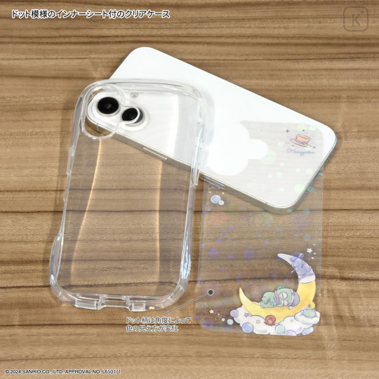 Japan Sanrio Crystal Clear iPhone 16 Case - Hangyodon - 3