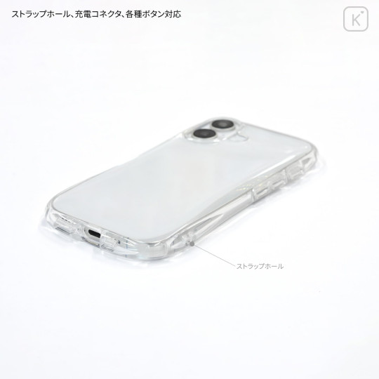 Japan Sanrio Crystal Clear iPhone Case - Hangyodon : iPhone16 - 4