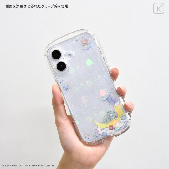 Japan Sanrio Crystal Clear iPhone Case - Hangyodon : iPhone16 - 6