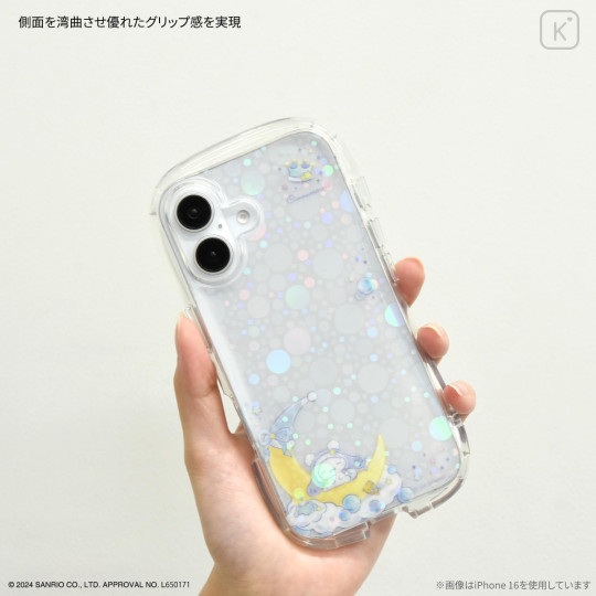 Japan Sanrio Crystal Clear iPhone 16 Pro Case - Cinnamoroll - 6