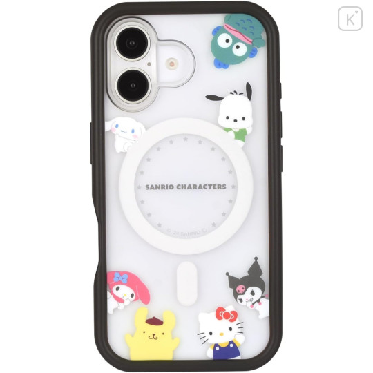 Japan Sanrio Plump Frame iPhone 16 Case (MagSafe) - Characters - 1
