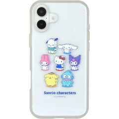 Japan Sanrio IIIIfit Clear iPhone 16 Plus Case