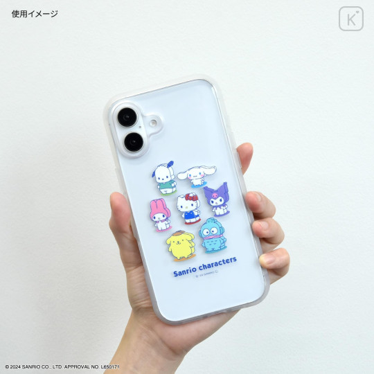Japan Sanrio IIIIfit Clear iPhone 16 Plus Case - 4