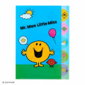 Japan Sanrio 5 Pockets A4 Index Holder - Mr. Men & Little Miss : Blue Sky Sunny Day - 1
