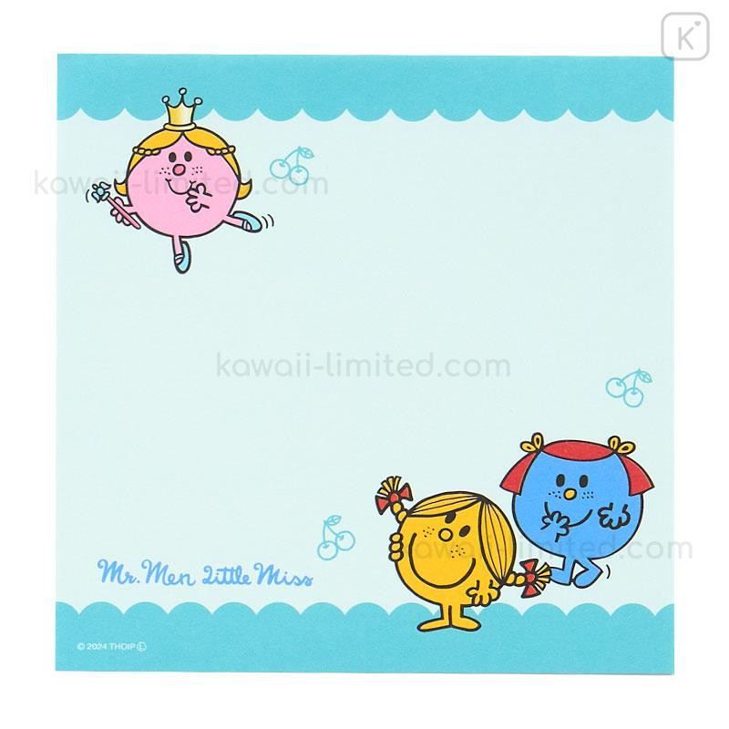 Japan Sanrio Square Memo - Mr. Men & Little Miss : Little