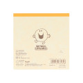 Japan Sanrio Square Memo - Mr. Men & Little Miss : Mr. Happy Yellow Sky - 2