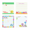 Japan Sanrio Square Memo - Mr. Men & Little Miss : Mr. Happy Yellow Sky - 3
