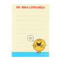 Japan Sanrio Mini Notepad - Mr. Men & Little Miss : Mr. Happy Blue Sky Sunny Day - 4