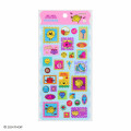 Japan Sanrio Gold Foil Washi Sticker - Mr. Men & Little Miss : Stamp Style - 1