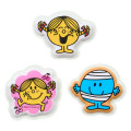 Japan Sanrio Plump Sticker - Mr. Men & Little Miss : Little Miss Sunshine Purple - 4