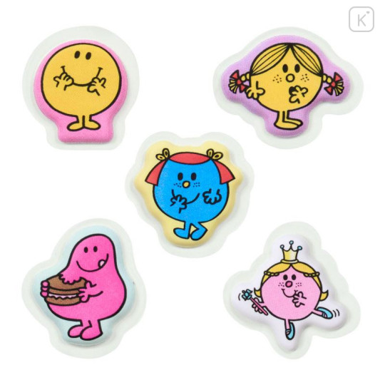Japan Sanrio Plump Sticker - Mr. Men & Little Miss : Little Miss Sunshine Purple - 5