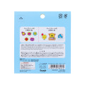 Japan Sanrio Plump Sticker - Mr. Men & Little Miss : Mr. Happy Blue - 2