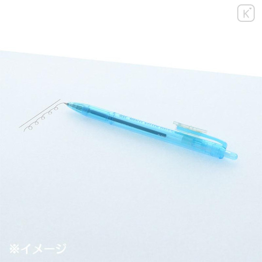 Japan Sanrio Ballpoint Pen - Mr. Men & Little Miss : Mr. Happy Blue - 4